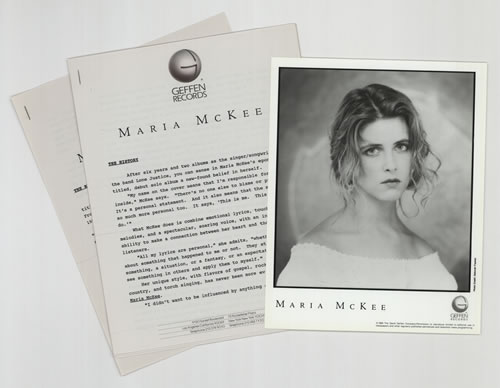 Maria McKee Maria McKee media press pack US MCKPPMA453366