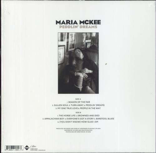 Maria McKee Peddlin' Dreams - RSD22 - Shrink vinyl LP album (LP record) UK MCKLPPE832121