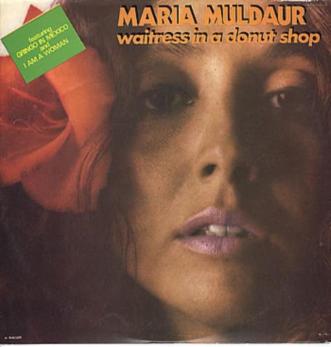 Maria Muldaur Waitress In A Donut Shop vinyl LP album (LP record) Israeli UDULPWA301592