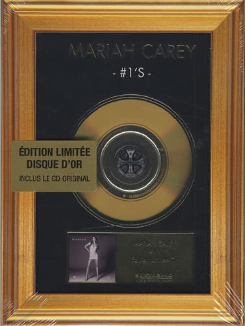 Mariah Carey # 1's CD album (CDLP) French CRYCDS418972