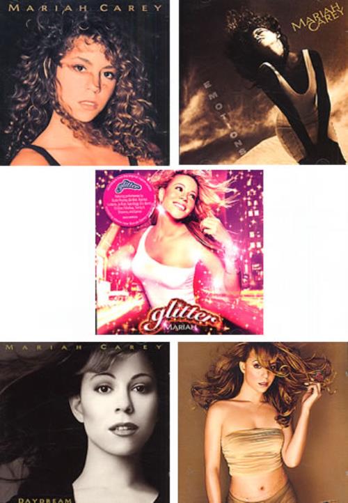 Mariah Carey Album Collection CD album (CDLP) UK CRYCDAL334324