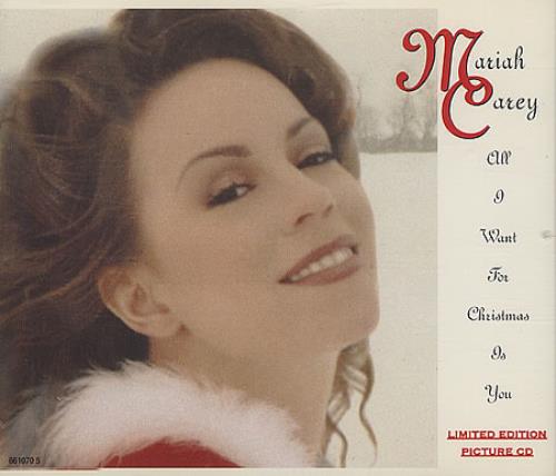 Mariah Carey All I Want For Christmas Is You CD single (CD5 / 5") UK CRYC5AL40879