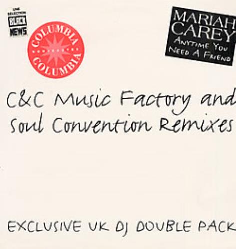 Mariah Carey Anytime You Need - Double Pack 12" vinyl single (12 inch record / Maxi-single) French CRY12AN48097