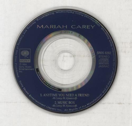 Mariah Carey Anytime You Need A Friend 3" CD single (CD3) Japanese CRYC3AN23397