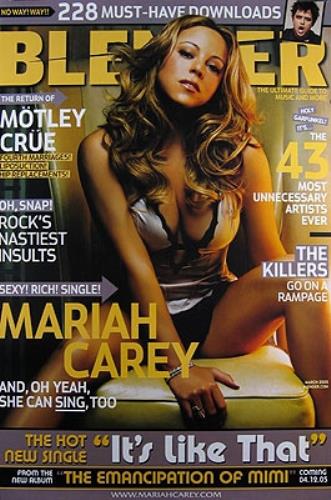 Mariah Carey Blender poster US CRYPOBL322074