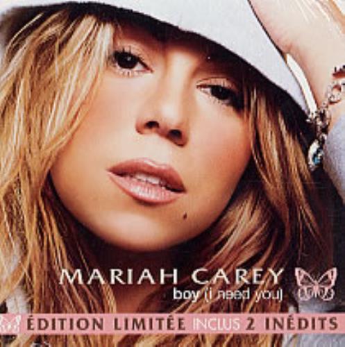Mariah Carey Boy [I Need You] CD single (CD5 / 5") French CRYC5BO245424