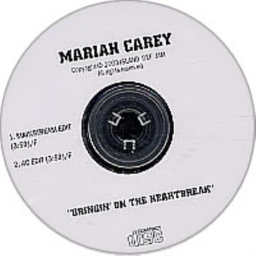 Mariah Carey Bringin' On The Heartbreak CD-R acetate US CRYCRBR247603