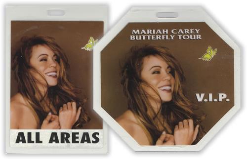 Mariah Carey Butterfly [Tour Passes] tour pass US CRYTPBU410827