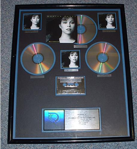 Mariah Carey Daydream award disc US CRYAWDA261727