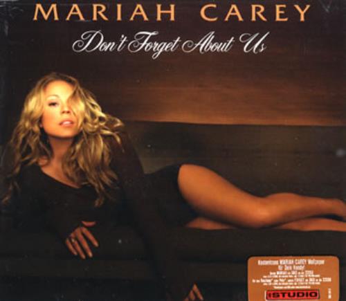 Mariah Carey Don't Forget About Us CD single (CD5 / 5") German CRYC5DO354780