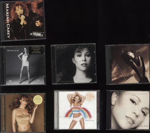 Mariah Carey Emotions/ MTV Unplugged EP/ Music Box/ Daydream/ Butterfly/ #1's/ Rainbow CD album (CDLP) UK CRYCDEM735762