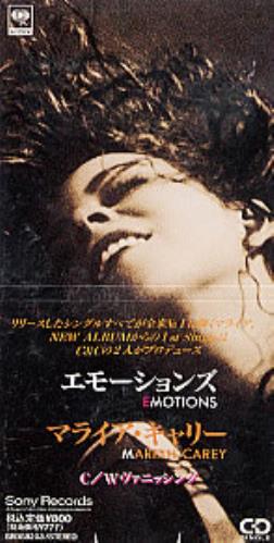 Mariah Carey Emotions 3" CD single (CD3) Japanese CRYC3EM134363