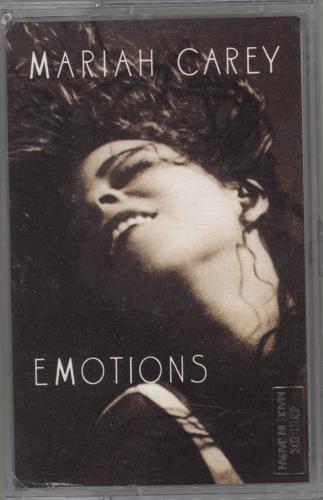 Mariah Carey Emotions cassette single UK CRYCSEM40863