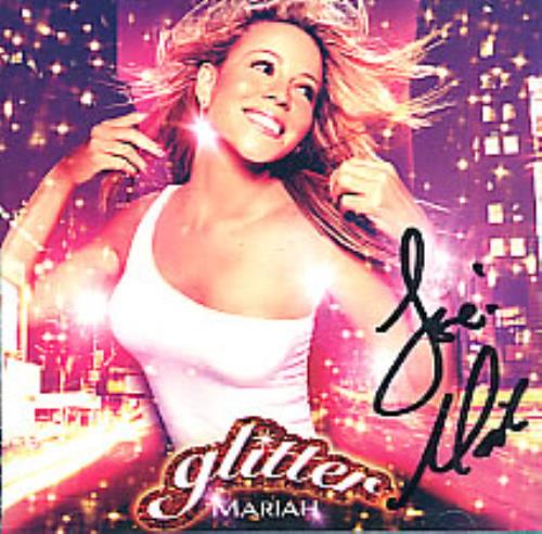 Mariah Carey Glitter - AUTOGRAPHED CD album (CDLP) US CRYCDGL284065