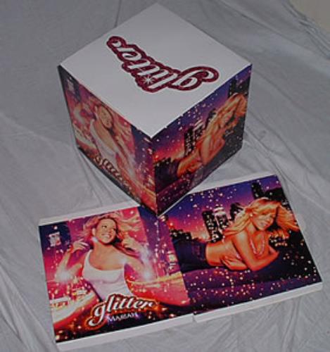 Mariah Carey Glitter Display Cube memorabilia US CRYMMGL201837