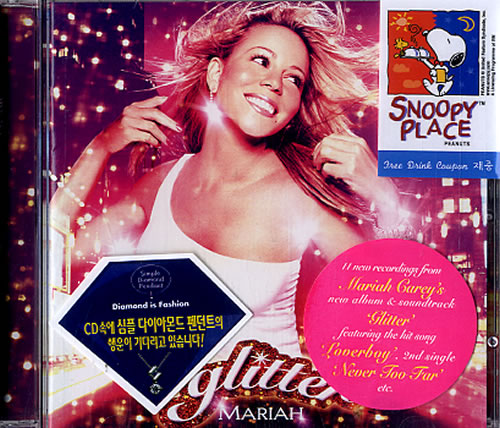 Mariah Carey Glitter CD album (CDLP) Korean CRYCDGL236732