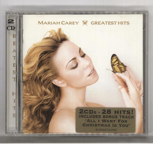 Mariah Carey Greatest Hits 2 CD album set (Double CD) Australian CRY2CGR250605