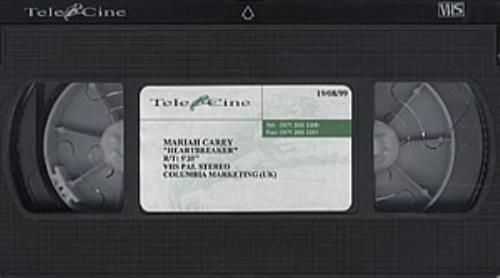 Mariah Carey Heartbreaker video (VHS or PAL or NTSC) UK CRYVIHE144336