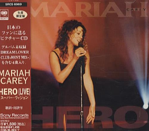 Mariah Carey Hero [Live] CD single (CD5 / 5") Japanese CRYC5HE323104