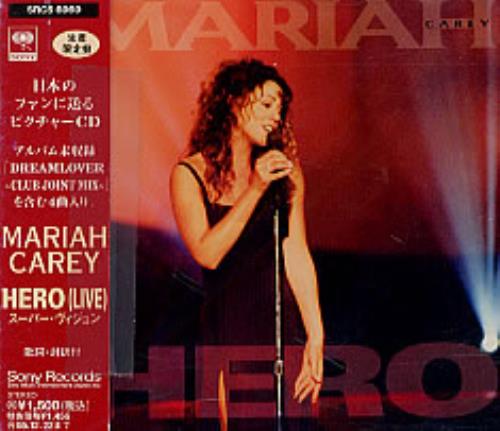 Mariah Carey Hero CD single (CD5 / 5") Japanese CRYC5HE221047