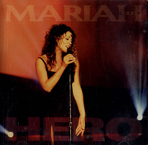 Mariah Carey Hero CD single (CD5 / 5") US CRYC5HE26944