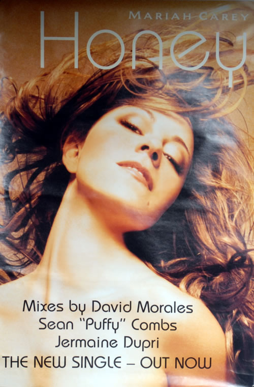 Mariah Carey Honey poster UK CRYPOHO100510