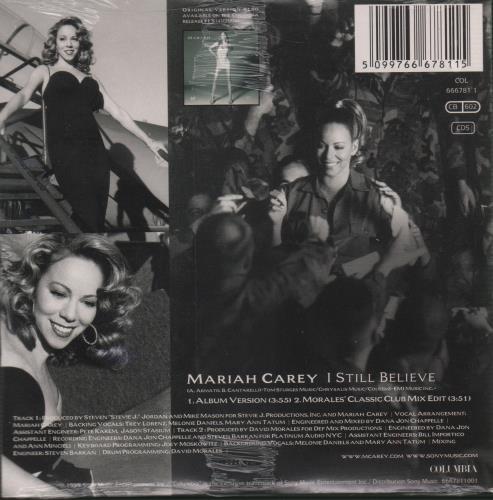 Mariah Carey I Still Believe CD single (CD5 / 5") French CRYC5IS134101