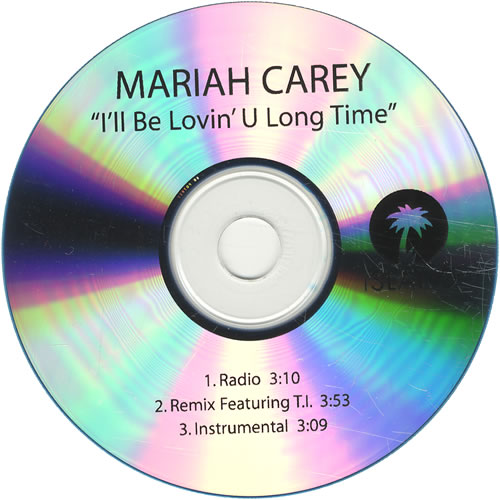 Mariah Carey I'll Be Lovin' U Long Time CD-R acetate US CRYCRIL449760