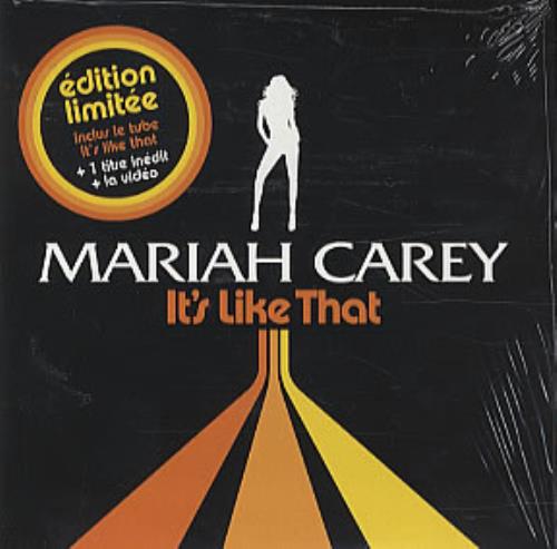 Mariah Carey It's Like That CD single (CD5 / 5") French CRYC5IT330120