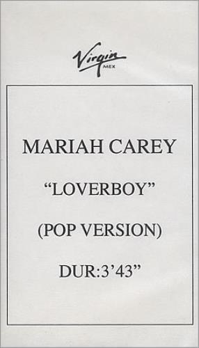 Mariah Carey Loverboy - Pop Version video (VHS or PAL or NTSC) Mexican CRYVILO392173