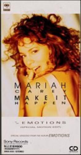 Mariah Carey Make It Happen 3" CD single (CD3) Japanese CRYC3MA155075