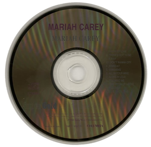 Mariah Carey Mariah Carey - Gold + Slipcase CD album (CDLP) Hong Kong CRYCDMA592283