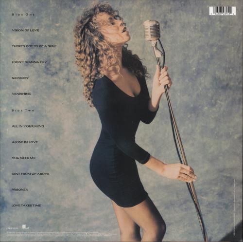 Mariah Carey Mariah Carey - Sheer Smoke Vinyl vinyl LP album (LP record) UK CRYLPMA881016