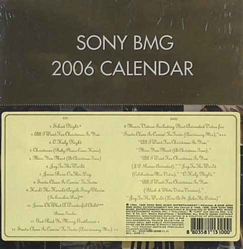 Mariah Carey Merry Christmas + calendar 2-disc CD/DVD set Korean CRY2DME349547