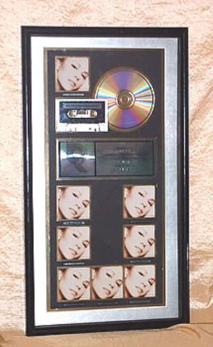 Mariah Carey Music Box award disc US CRYAWMU296907