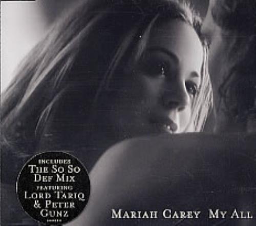 Mariah Carey My All 2-CD single set (Double CD single) UK CRY2SMY210737