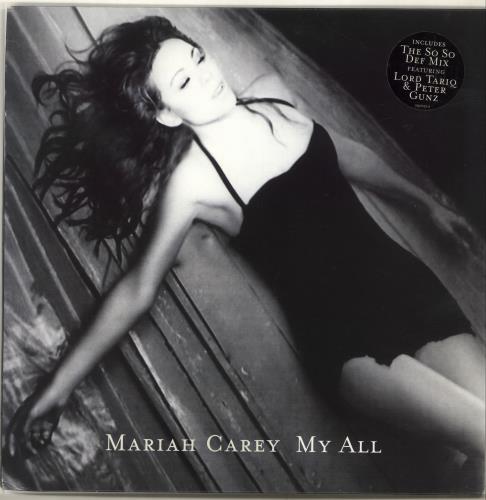 Mariah Carey My All 12" vinyl single (12 inch record / Maxi-single) UK CRY12MY251092