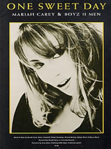 Mariah Carey One Sweet Day sheet music UK CRYSMON250270