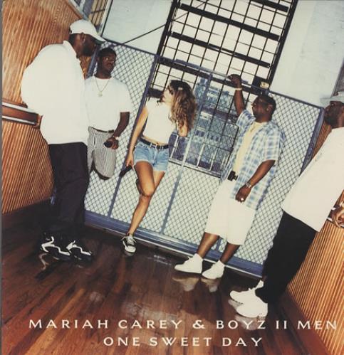 Mariah Carey One Sweet Day 12" vinyl single (12 inch record / Maxi-single) US CRY12ON57375
