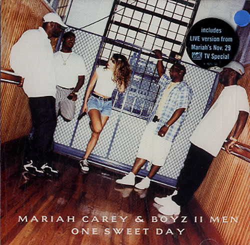 Mariah Carey One Sweet Day CD single (CD5 / 5") US CRYC5ON57661