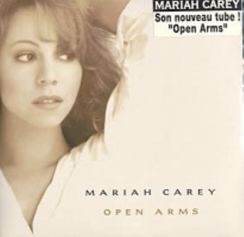 Mariah Carey Open Arms - Stickered P/s CD single (CD5 / 5") French CRYC5OP66781