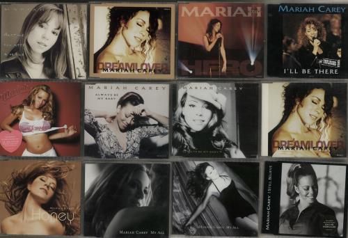 Mariah Carey Quantity of Fourteen CD Singles CD single (CD5 / 5") UK CRYC5QU652369
