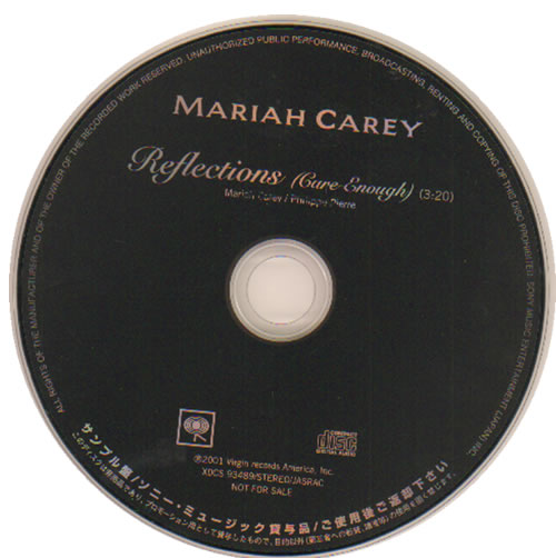 Mariah Carey Reflections (Care Enough) CD single (CD5 / 5") Japanese CRYC5RE203145