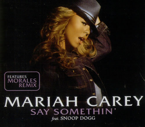 Mariah Carey Say Somethin' CD single (CD5 / 5") UK CRYC5SA541902