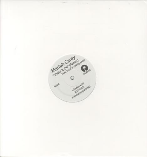 Mariah Carey Shake It Off (Remix) 12" vinyl single (12 inch record / Maxi-single) US CRY12SH345101