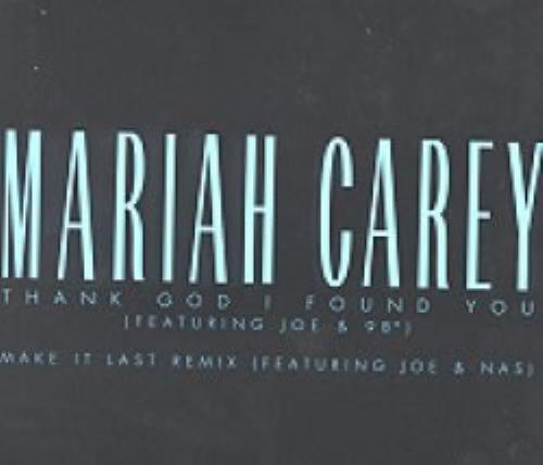 Mariah Carey Thank God I Found You CD single (CD5 / 5") Austrian CRYC5TH152305
