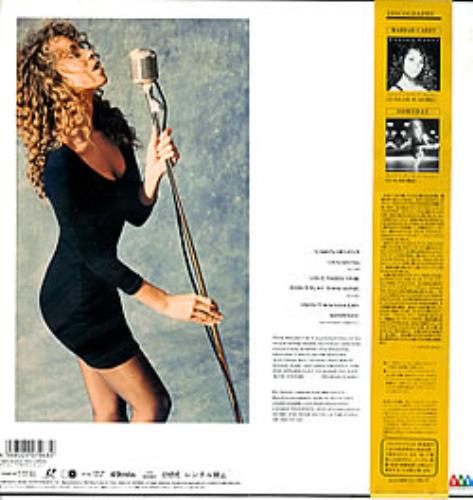 Mariah Carey The First Vision laserdisc / lazerdisc Japanese CRYLZTH135073