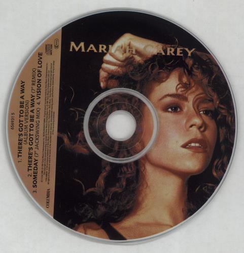 Mariah Carey There's Got To Be A Way CD single (CD5 / 5") UK CRYC5TH32215
