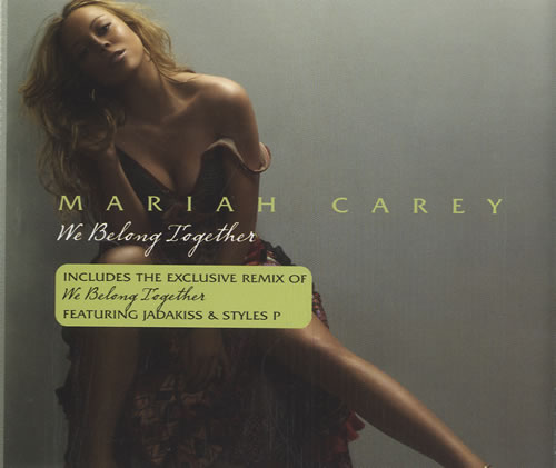 Mariah Carey We Belong Together CD single (CD5 / 5") UK CRYC5WE462595