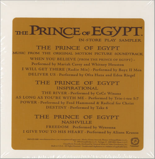 Mariah Carey When You Believe CD album (CDLP) US CRYCDWH228604